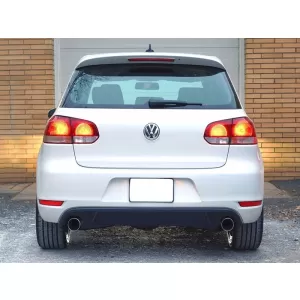 Hátsó lökhárító VW Golf 6 VI 2008-2012, GTI Design komplett kipufogórendszerrel-image-6063786