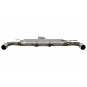 Rear Bumper suitable for VW Golf 6 VI (2008-2012) with Exhaust System and Taillights FULL LED Dynamic Sequential Turning Light GTI Design