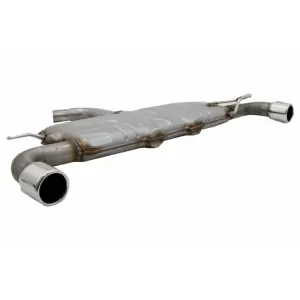 Rear Bumper suitable for VW Golf 6 VI (2008-2012) with Exhaust System and Taillights FULL LED Dynamic Sequential Turning Light GTI Design