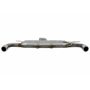 Rear Bumper suitable for VW Golf 6 VI (2008-2012) with Exhaust System and Taillights FULL LED Dynamic Sequential Turning Light GTI Design