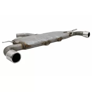 Rear Bumper suitable for VW Golf 6 VI (2008-2012) with Exhaust System and Taillights FULL LED Dynamic Sequential Turning Light GTI Design