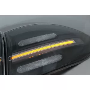 Stopuri FULL LED compatibil cu Porsche Cayenne 958 E2 92A Prefacelift (2010-2014) Negru Smoke cu Indicatoare Dinamice-image-6067447