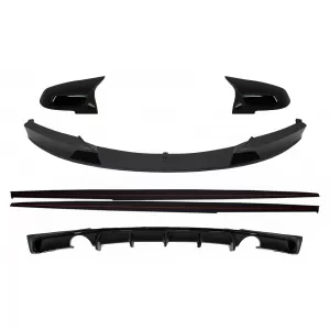 image-59-Body Kit BMW 3 F30 F31 (2011-2019), M Performance Design, fényes fekete