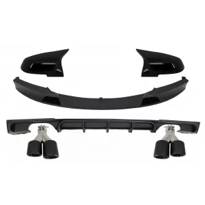 image-21-Body Kit BMW 3 F30 F31 (2011-től) Sedan Touring modellekhez, M-performance dizájn, zongorafekete