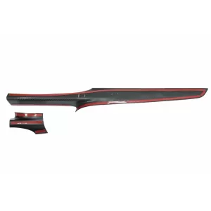 Trim Interior Consola si Ornament Buton Pornire compatibil cu Mercedes C-Class W205 (2015-2017) Carbon Fiber Style LHD-image-6064264