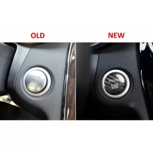 Trim Interior Consola si Ornament Buton Pornire compatibil cu Mercedes C-Class W205 (2015-2017) Carbon Fiber Style LHD-image-6064272