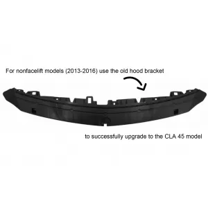 Front Bumper suitable for Mercedes W117 X117 CLA (2013-2018) CLA45 Design