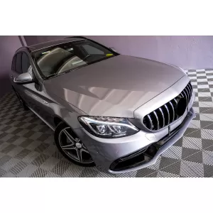 Предна Броня с Хром Решетка подходяща за Mercedes C-Class W205 S205 A205 C205 (2014-2018) C63 Дизайн-image-6086082