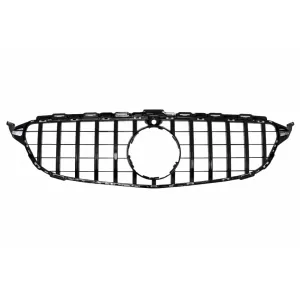 Bara Fata cu Grila Negru compatibil cu Mercedes C-Class W205 S205 A205 C205 (2014-2018) C63 Design-image-6101268