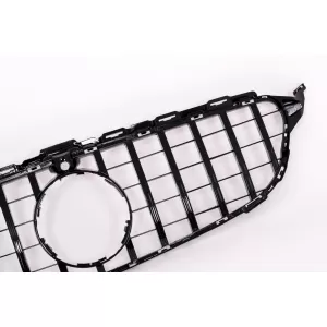 Bara Fata cu Grila Negru compatibil cu Mercedes C-Class W205 S205 A205 C205 (2014-2018) C63 Design-image-6101269