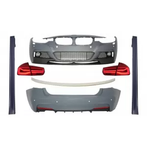 image-37-Komplett Body Kit BMW 3 F30 (2011-2019) modellekhez, M-Performance dizájn, LED hátsó lámpa dinamikus irányjelzővel