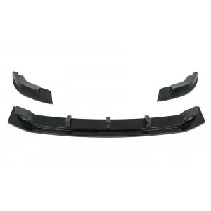 Front Bumper Spoiler Lip suitable for VW Transporter T6 SPORTLINE (2015-up) Glossy Black