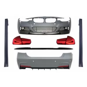 image-41-Body Kit BMW 3 F30 (2011-2019) modellekhez, hátsó spoiler és LED hátsó lámpa dinamikus irányjelzővel, M-Performance dizájn