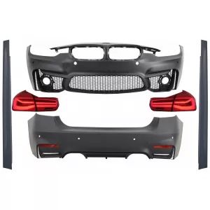 image-64-Kit carrozzeria per BMW F30 11-19 Griglie paraurti Fanali LED EVO II M3 CS Look