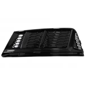 Stoßstangenuntergitter Abdeckungen Seite für Audi A4 B9 16-18 RS4 Look Schwarz-image-6067957