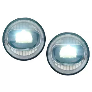 7 colos CREE LED fényszóró DRL Angel Eye Jeep Wrangler JK (2007-2017) modellekhez, 2018+ dizájn-image-6068233