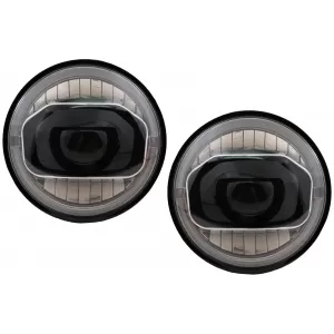 7 colos CREE LED fényszóró DRL Angel Eye Jeep Wrangler JK (2007-2017) modellekhez, 2018+ dizájn-image-6068236