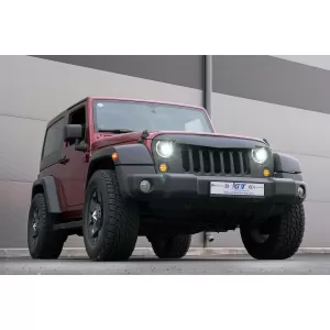 7 colos CREE LED fényszóró DRL Angel Eye Jeep Wrangler JK (2007-2017) modellekhez, 2018+ dizájn-image-6072972