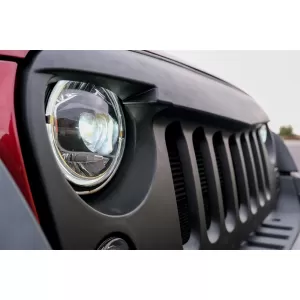 7 colos CREE LED fényszóró DRL Angel Eye Jeep Wrangler JK (2007-2017) modellekhez, 2018+ dizájn-image-6072975