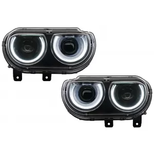 image-69-LED fényszóró Dodge Challenger (2008-2014) modellekhez, dinamikus irányjelzővel