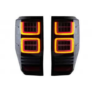 image-52-Rücklichter LED für Ford Ranger 2012-2018 klar Sequentiell Dynamisch Drehen Lichter