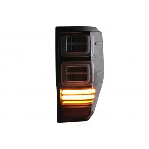 Taillights LED suitable for Ford Ranger (2012-2018) Clear with Sequential Dynamic Turning Lights