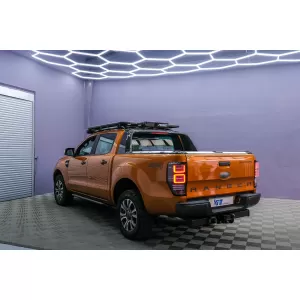 Taillights LED suitable for Ford Ranger (2012-2018) Clear with Sequential Dynamic Turning Lights
