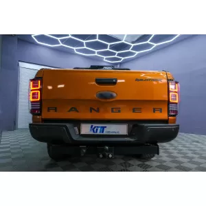 Taillights LED suitable for Ford Ranger (2012-2018) Clear with Sequential Dynamic Turning Lights