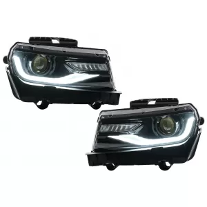 Scheinwerfer LED für Chevrolet Camaro 14-15 Sequentielle dynamische Umstellung auf 2016 Look-image-6068713