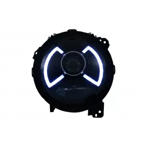 Full LED Headlights suitable for Jeep Wrangler IV JL/JLU (2018-up) Light Bar