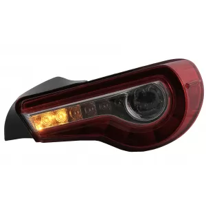 Teljes LED hátsó lámpa szett Toyota 86 (2012-2019), Subaru BRZ (2012-2018), Scion FR-S (2013-2016) dinamikus irányjelzővel-image-6068805