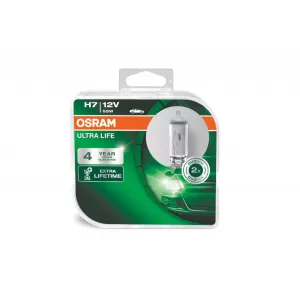 OSRAM ULTRA LIFE H7 Halogenscheinwerfer 64210ULT-HCB 12V Hardcover Box 2 Stück-image-6067981