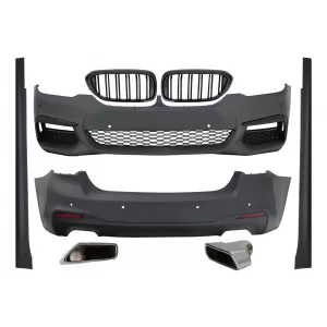 image-12-Body Kit BMW 5-ös G30 (2017-től), hűtőrács, kipufogóvégek, M-Tech dizájn, distronic nélkül