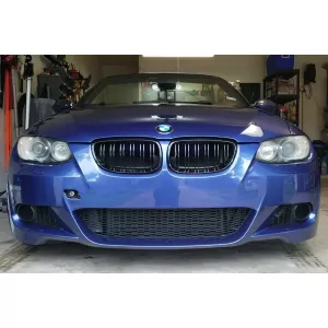 Nierengitter für BMW 3 E92 E93 Coupé Cabrio Pre LCI 06-09 Doppelstreifen-image-6069244
