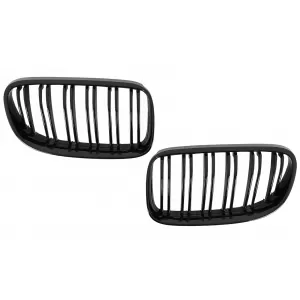 image-78-Prednje bubrežaste Maske prikladne za BMW serije 3 E92 E93 Kupe Kabriolet PreLCI (2006-2009) Dvostruka pruga M-paket Sport Dizjan