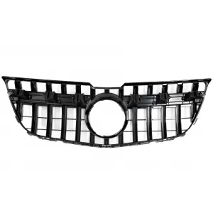 Rejilla Delantera para Mercedes GLK-Class X204 13-15 Parrilla Diseño Negro-image-6069436
