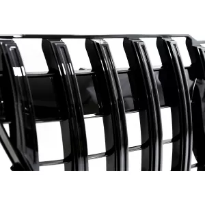Rejilla Delantera para Mercedes GLK-Class X204 13-15 Parrilla Diseño Negro-image-6069437