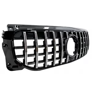 Front Grille suitable for Mercedes GLB-Class X247 (2019-2023) GT-R Panamericana Design Chrome
