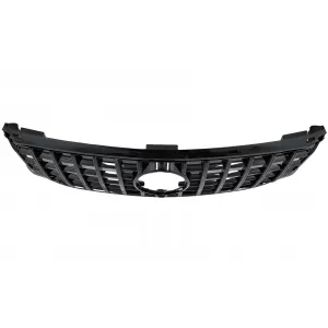 Front Grille suitable for Mercedes GLB-Class X247 (2019-2023) GT-R Panamericana Design Piano Black