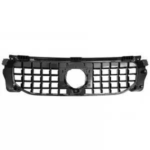 Front Grille suitable for Mercedes GLB-Class X247 (2019-2023) GT-R Panamericana Design Piano Black