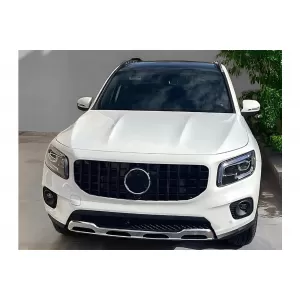 Front Grille suitable for Mercedes GLB-Class X247 (2019-2023) GT-R Panamericana Design Piano Black