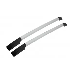 image-70-Dekorative Dachreling für Ford Ranger T6 T7 T8 Doppelkabine 2012-2020 Silber