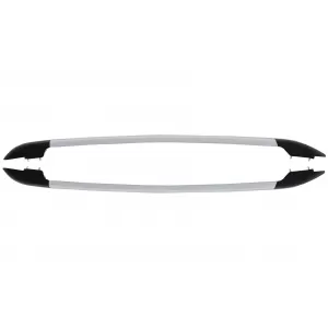 Decorative Roof Rails suitable for Ford Ranger T6 T7 T8 Double Cabin (2012-2020) Silver
