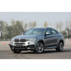 Decorative Roof Rails suitable for BMW X6 F16 (2015-2019) Aluminium
