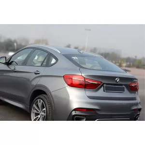 Decorative Roof Rails suitable for BMW X6 F16 (2015-2019) Aluminium
