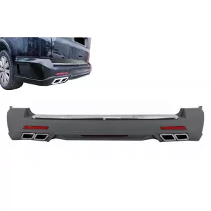 image-9-Heckstoßstange für VW Transporter T5 & T5.1 Facelift 2003-2015 Sportline Look Tipps