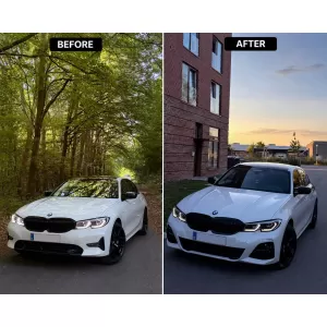 Kit carrosserie pour BMW 3 G20 18-20 Pare-chocs M-Tech Look Sans Distronic-image-6339006