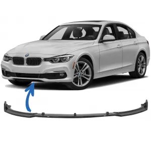 image-38-Első lökhárító spoiler BMW 3 F30 Sedan F31 Touring (2011-2019) modellekhez, Zongorafekete