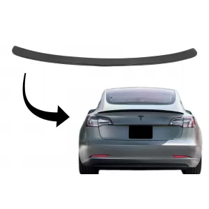 image-52-Hátsó spoiler Tesla Model 3 (2017-) modellekhez, valódi szénszál