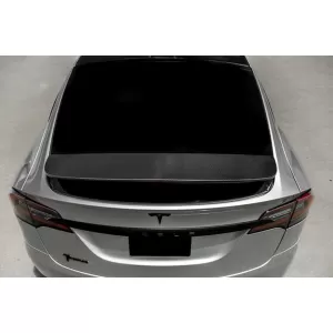 Add-on Kofferraumspoiler Kappenflügel für Tesla Model X 2015+ Kohlenstoff-image-6070331